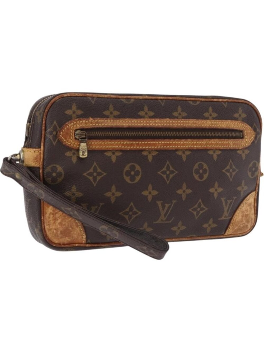 LOUIS VUITTON Monogram Marly Dragonne GM Clutch Bag M51825
